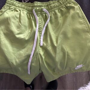 Nike Bright Green Athletic Shorts